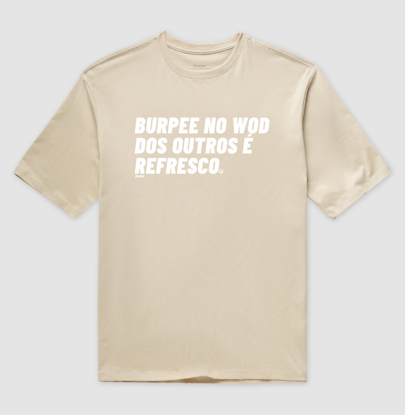 Camiseta Crossfit Burpee no Wod do Outros - Scaled