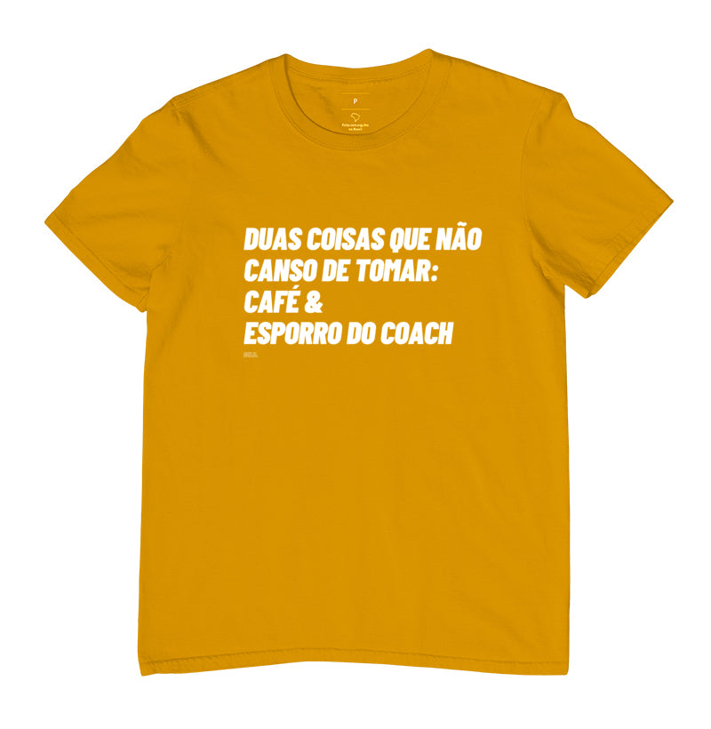Camiseta Crossfit Café e Esporro do Coach