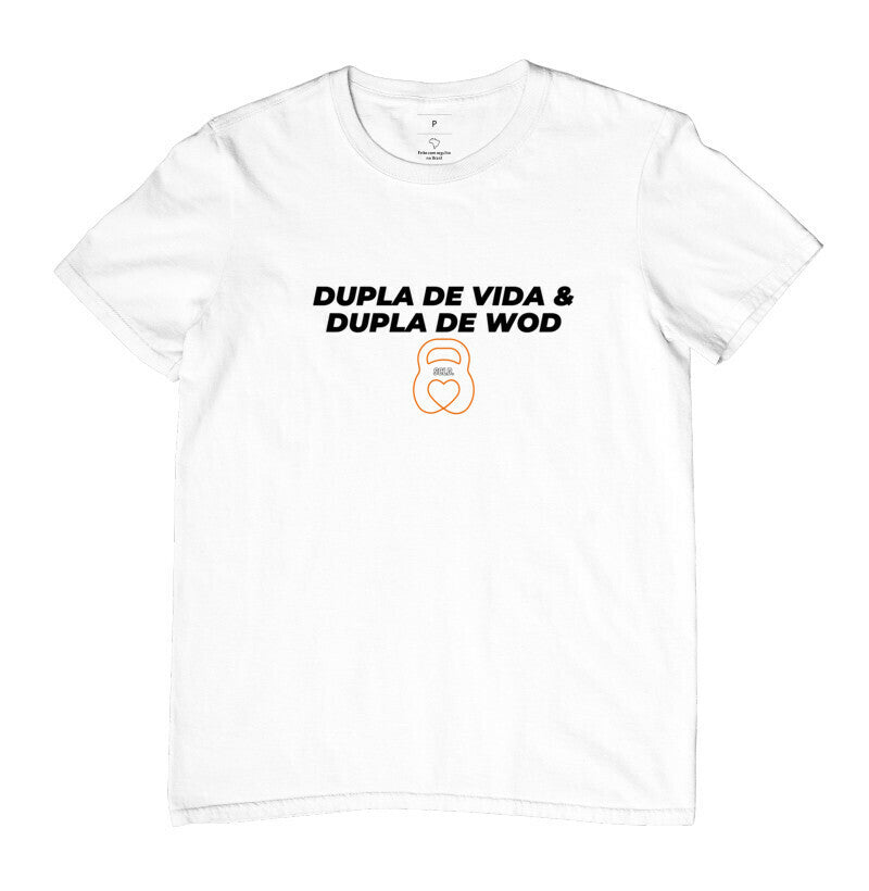 Camiseta Crossfit Dupla de vida & dupla de WOD - Scaled