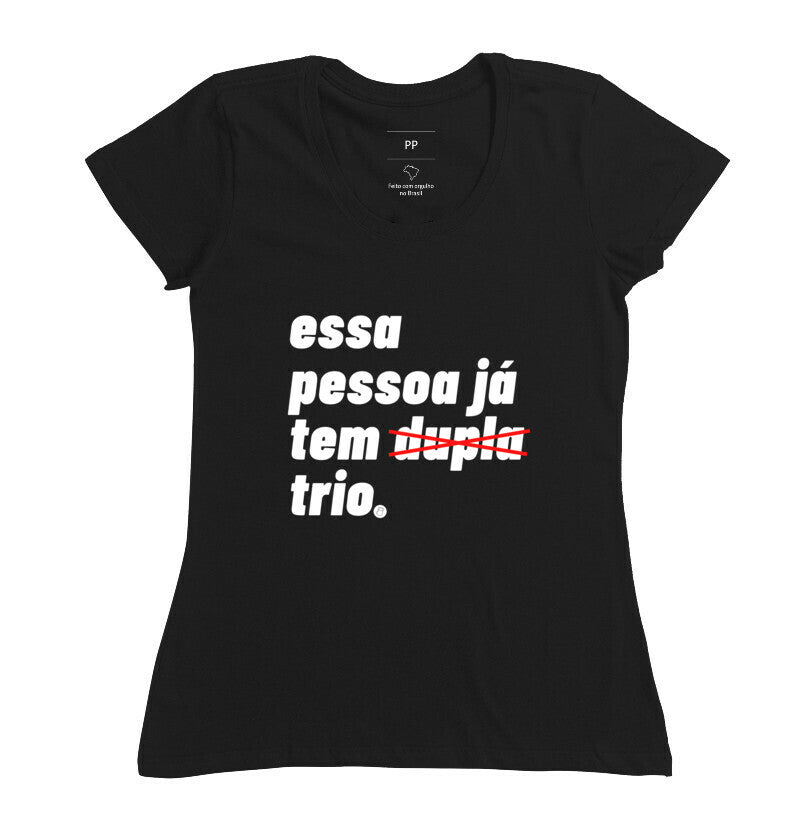 Camiseta Crossfit Essa pessoa ja tem trio