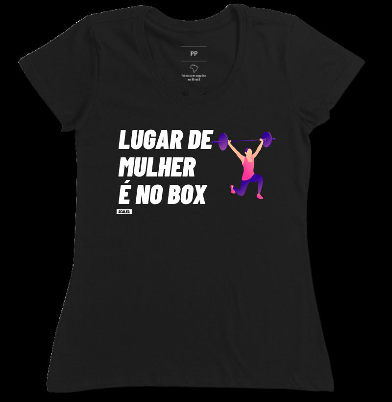 Camiseta Lugar de Mulher