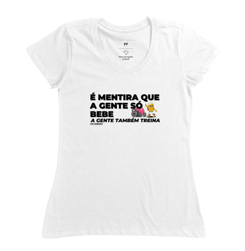 Camiseta Crossfit Carnaval A gente Tambem Treina