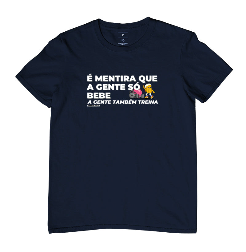 Camiseta Crossfit Carnaval A gente Tambem Treina