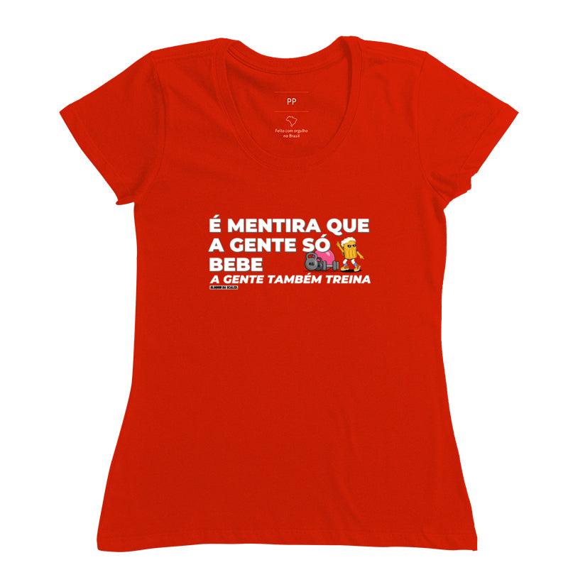 Camiseta Crossfit Carnaval A gente Tambem Treina