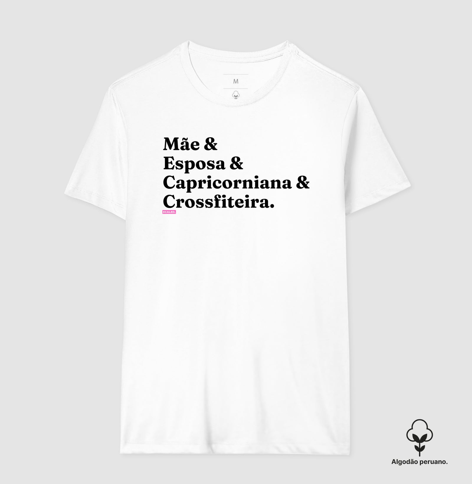 Mãe capricorniana - Algodão Peruano