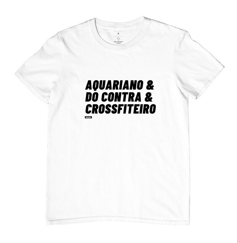 Camiseta Zodíaco Homem Aquario 1