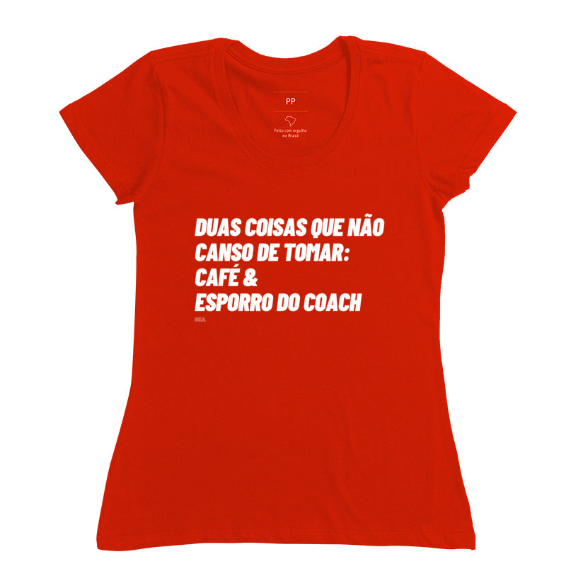 Camiseta Crossfit Café e Esporro do Coach