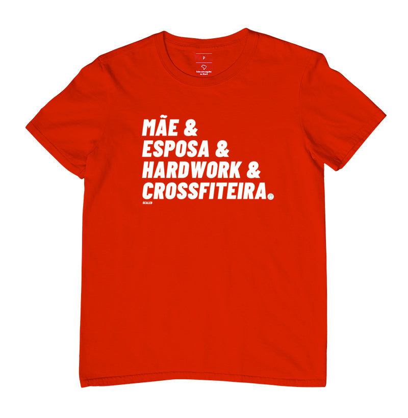 Camiseta Crossfit Mae Crossfiteira - Scaled