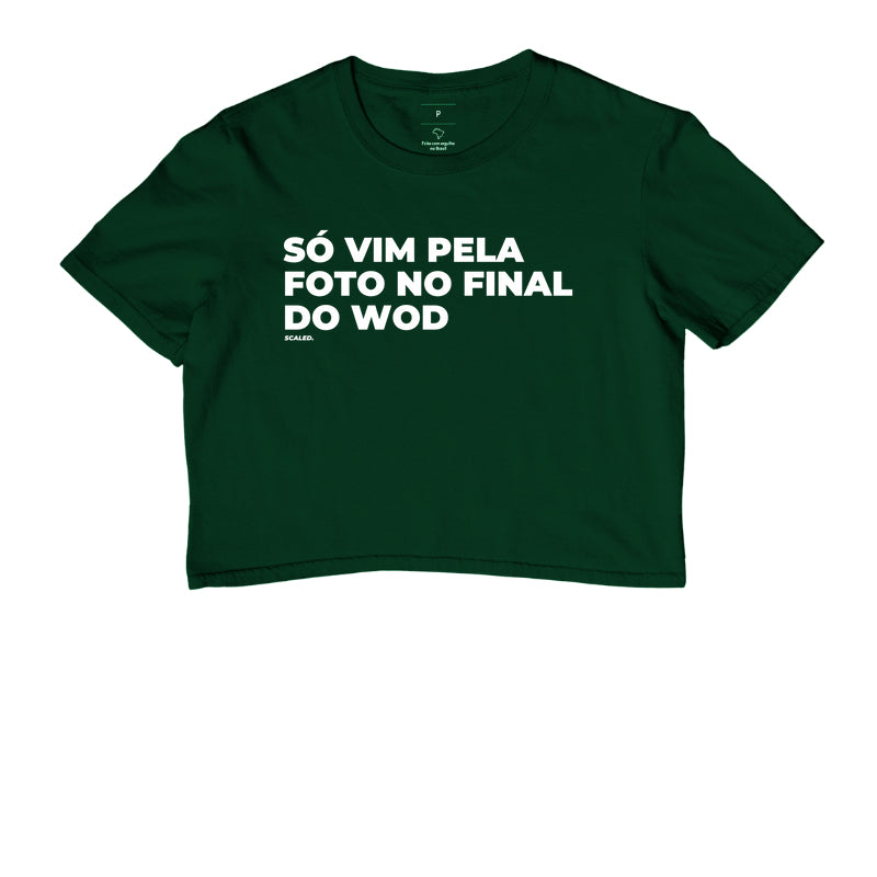 Só vim pela foto