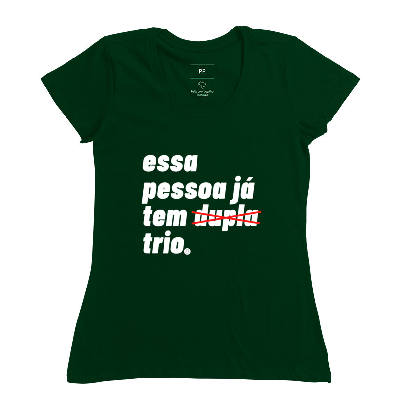 Camiseta Crossfit Essa pessoa ja tem trio