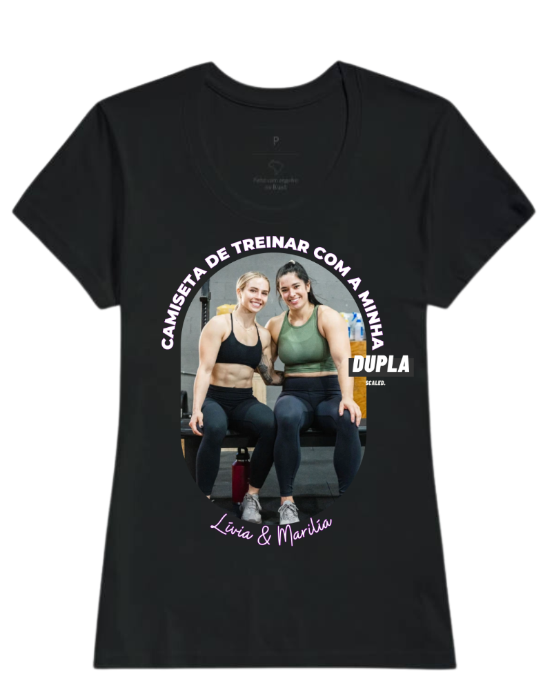 Treinar com a dupla - Camiseta