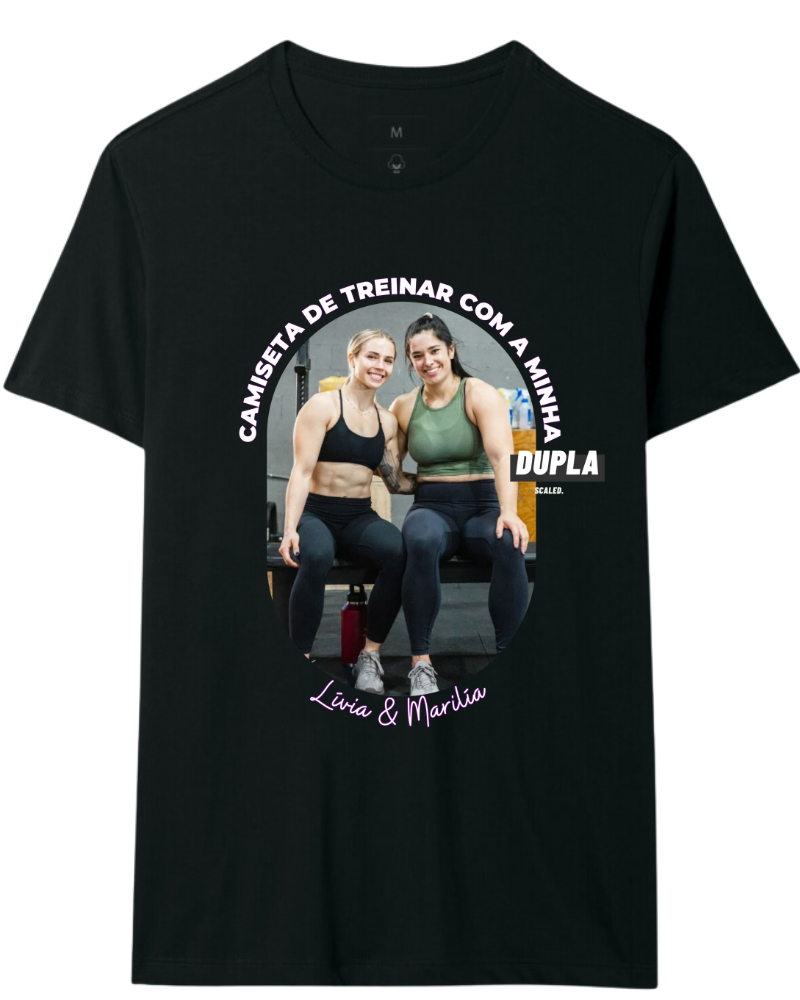 Treinar com a dupla - Camiseta