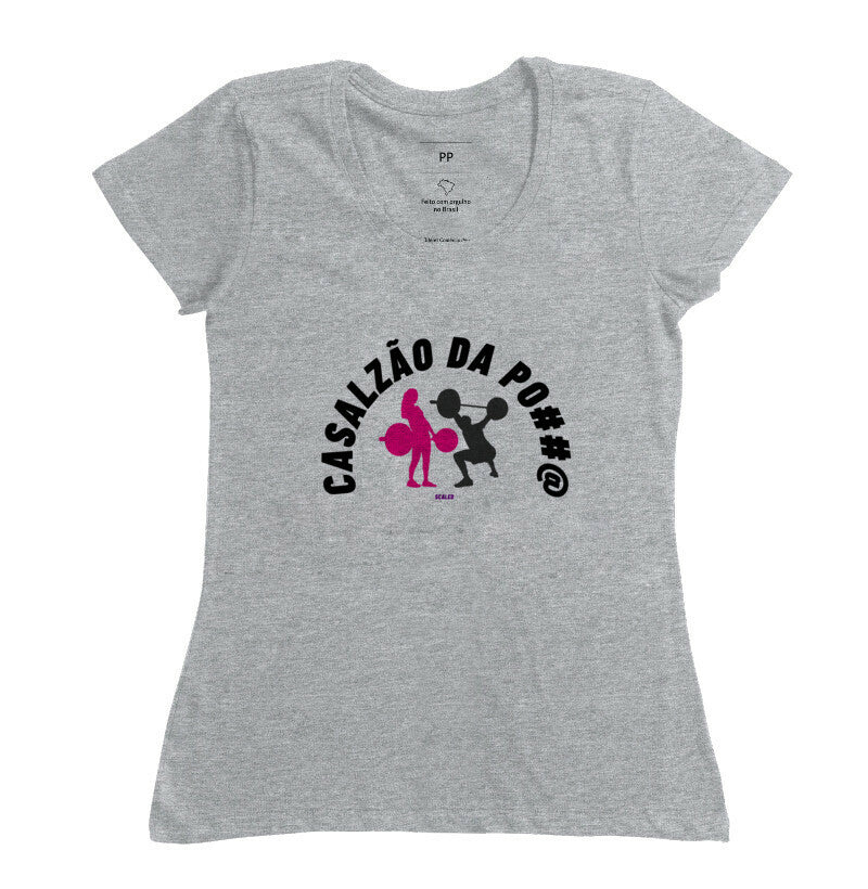 Camiseta Crossfit Casalzão da Po##@