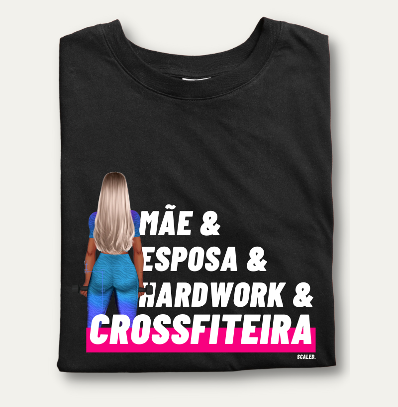 Mãe Esposa Crossfiteira - Personalizável