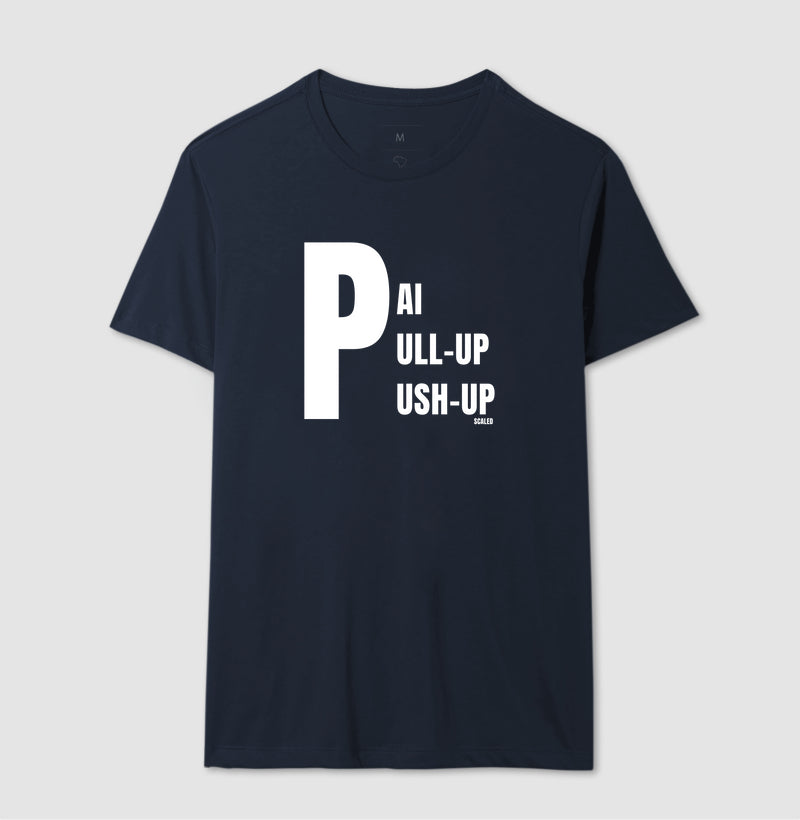 Pai, Pull-up e Push-up - Camiseta