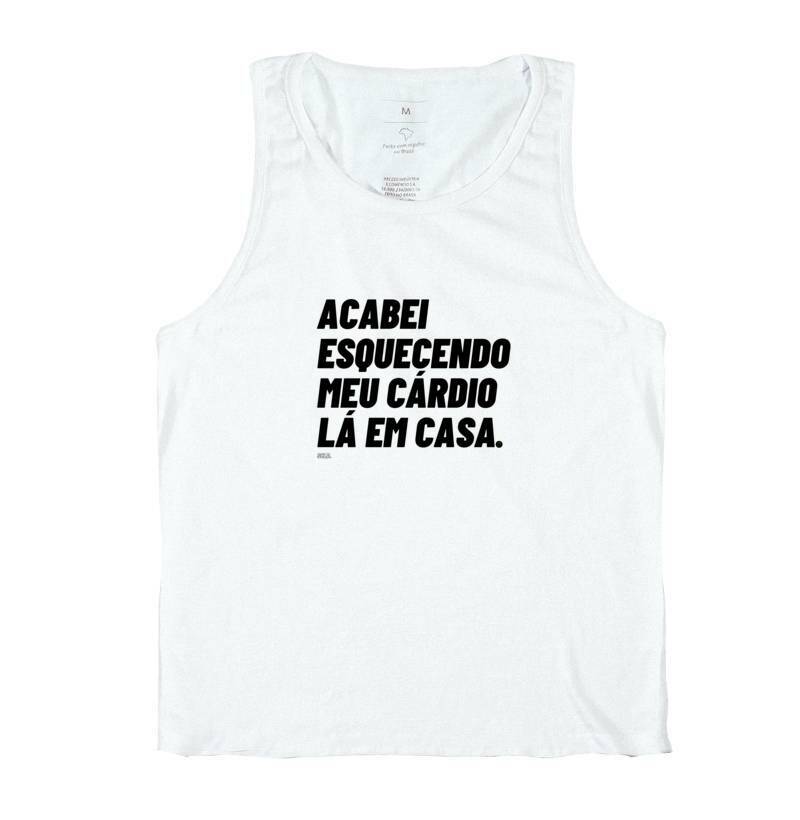 Regata Acabei Esquecendo meu Cardio