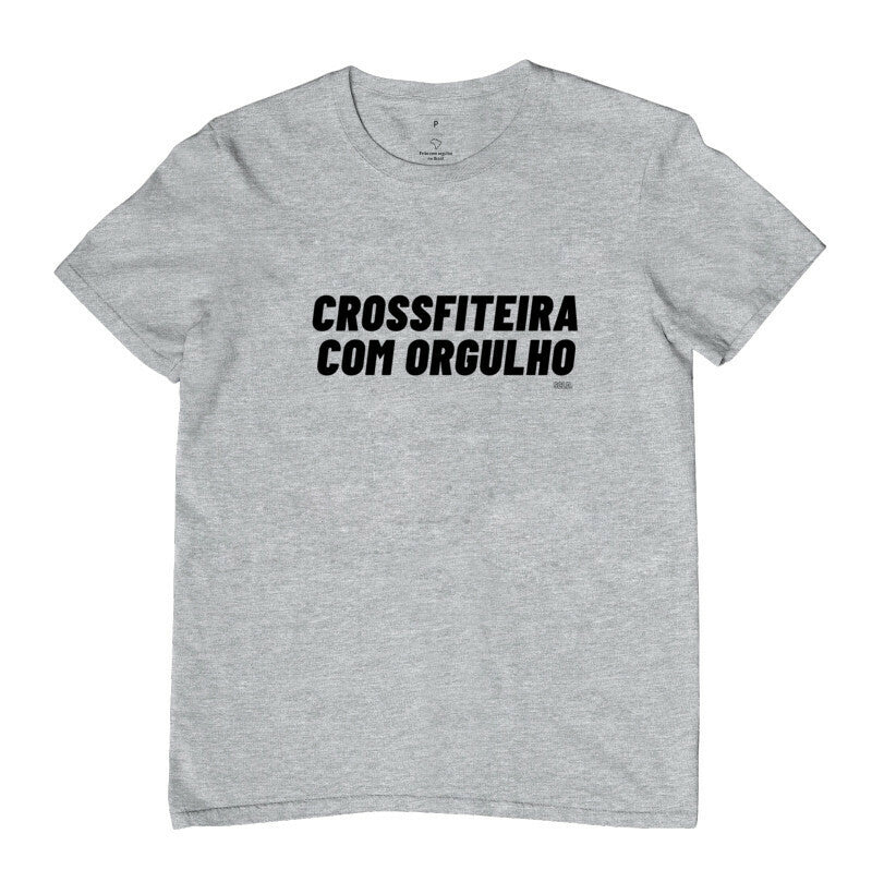 Camiseta Crossfit Crossfiteira com Orgulho