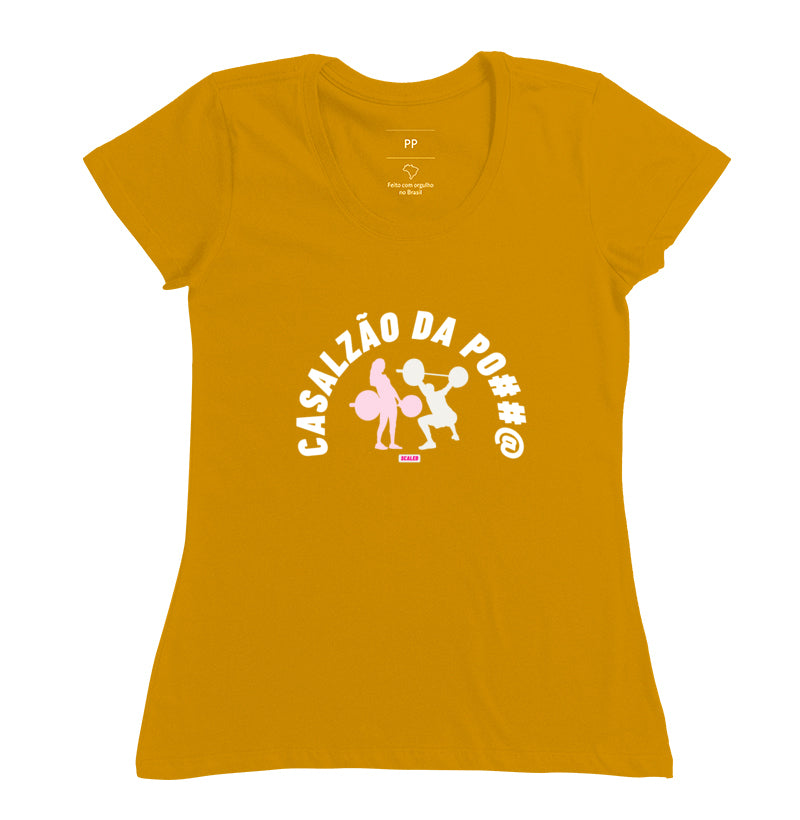 Camiseta Crossfit Casalzão da Po##@