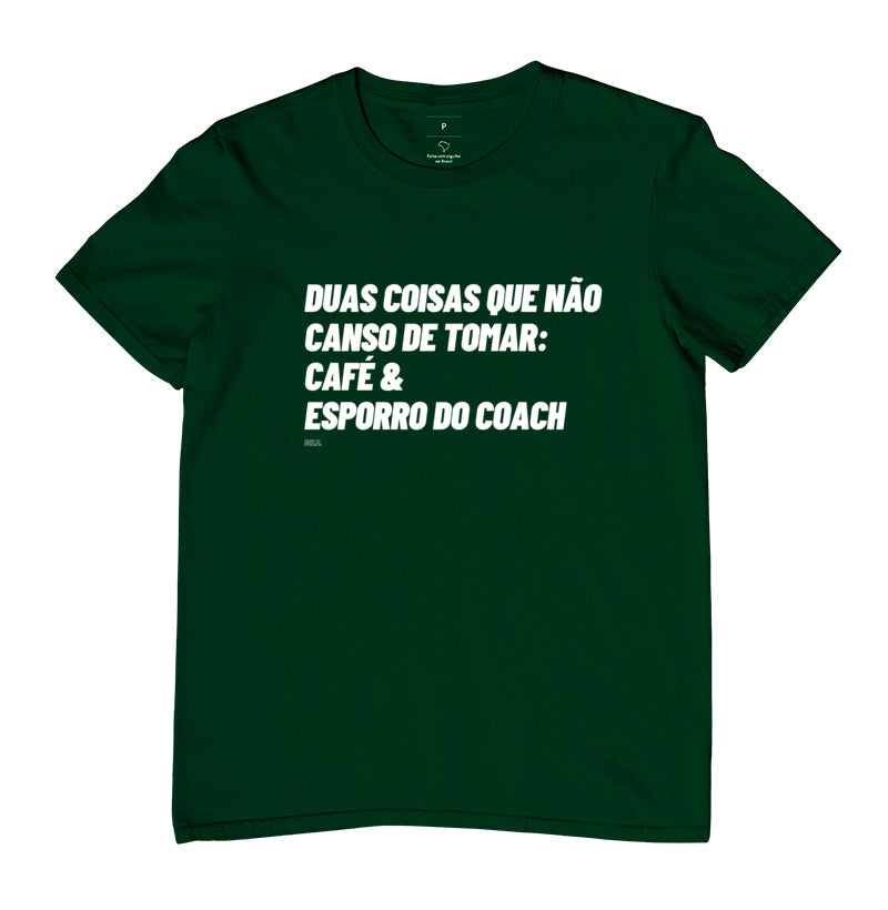 Camiseta Crossfit Café e Esporro do Coach