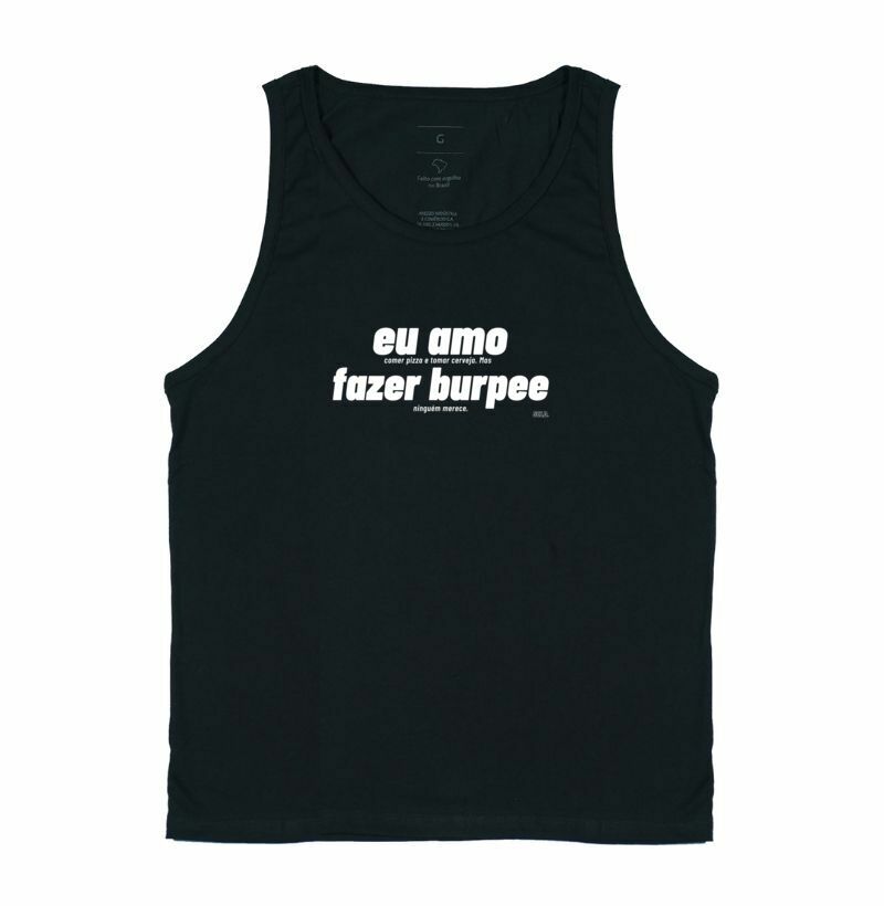 Regata Eu Amo Fazer Burpee