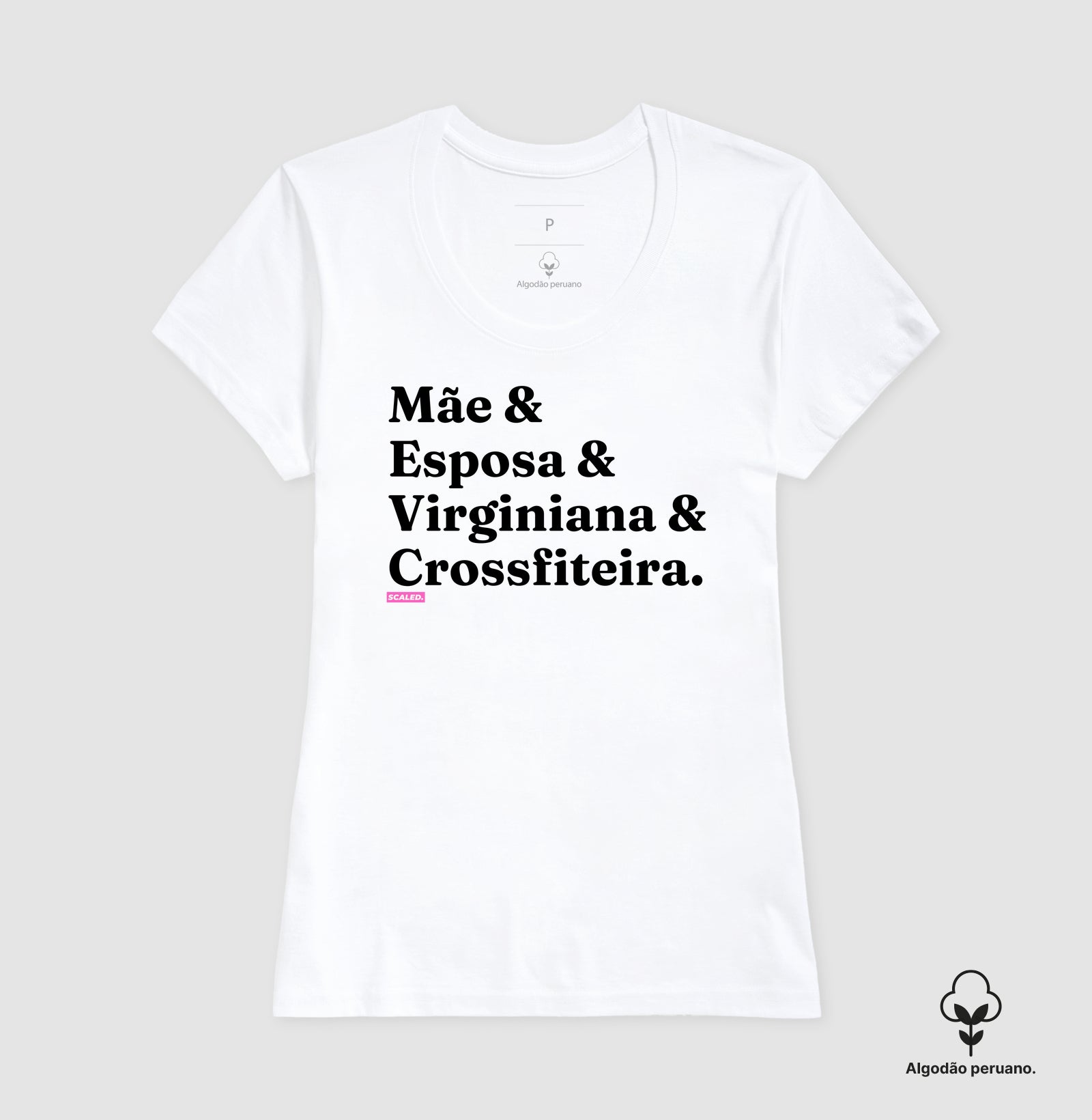 Mãe virginiana - Algodão Peruano