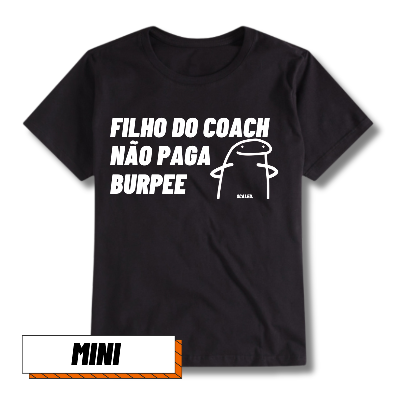 Filho do coach não paga burpee