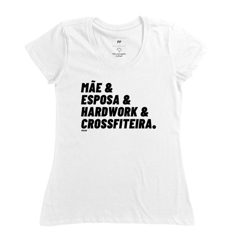 Camiseta Crossfit Mae Crossfiteira - Scaled