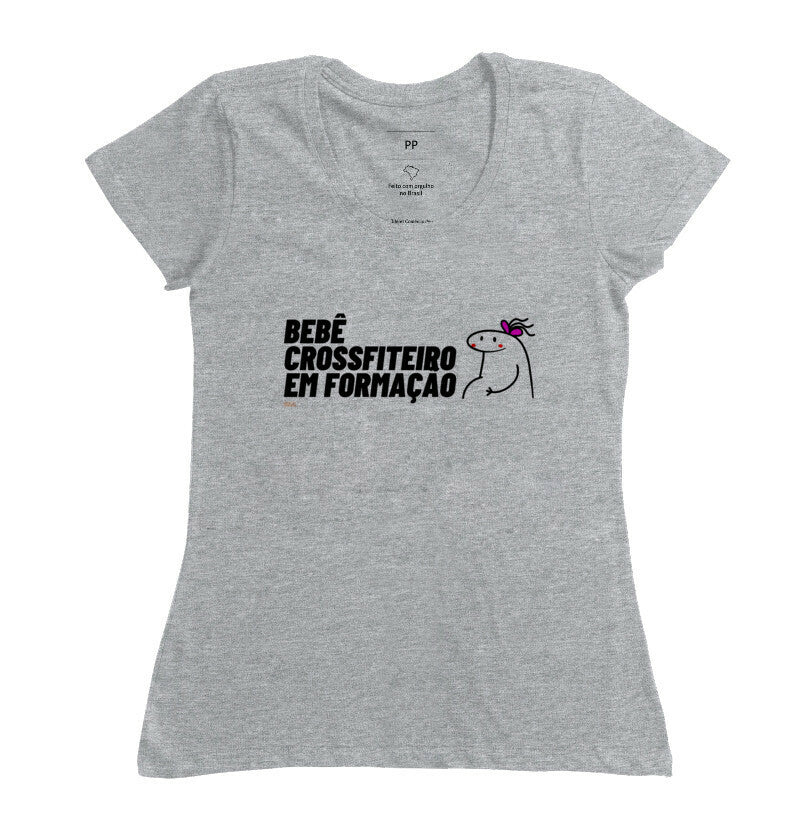 Camiseta Maes Bebe Crossfiteiro - Scaled