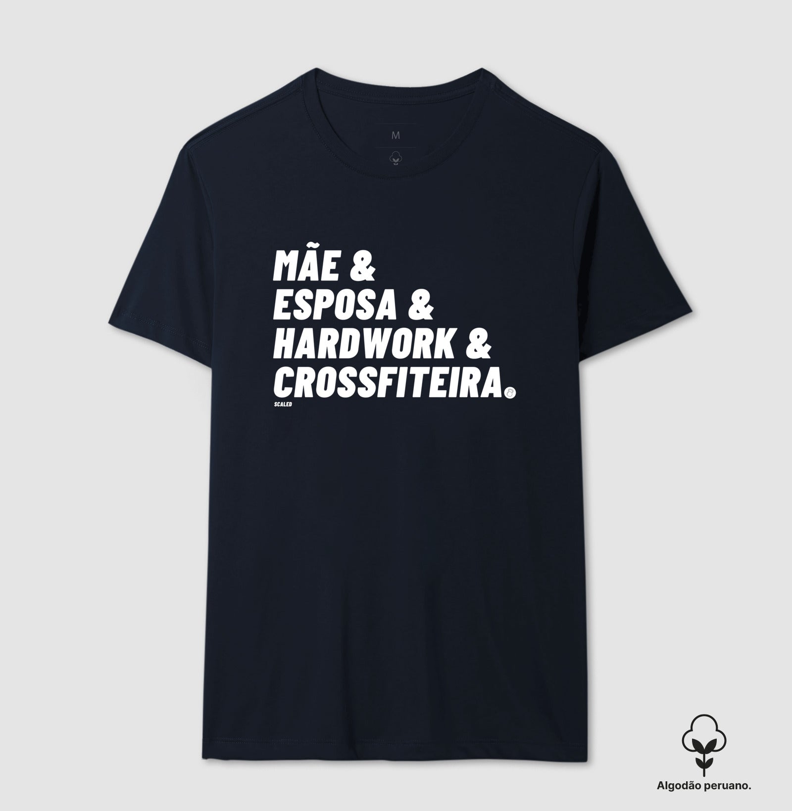 Mãe Crossfiteira - Tecido Premium