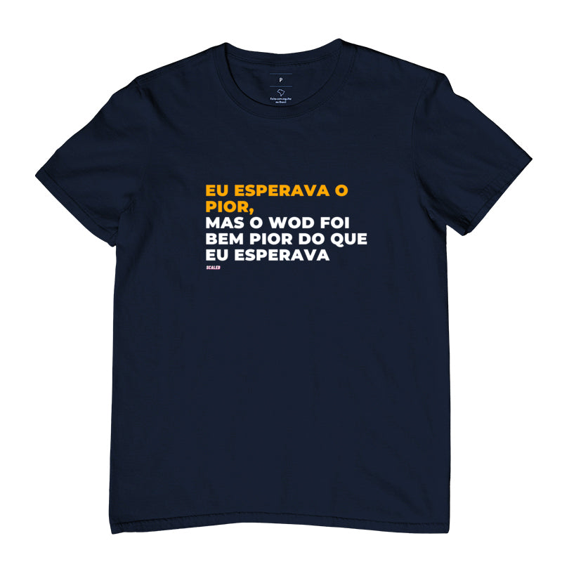 Eu esperava o pior