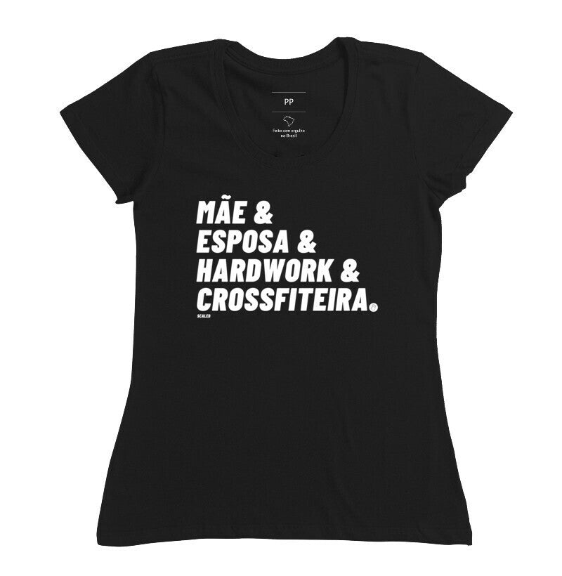 Camiseta Crossfit Mae Crossfiteira - Scaled