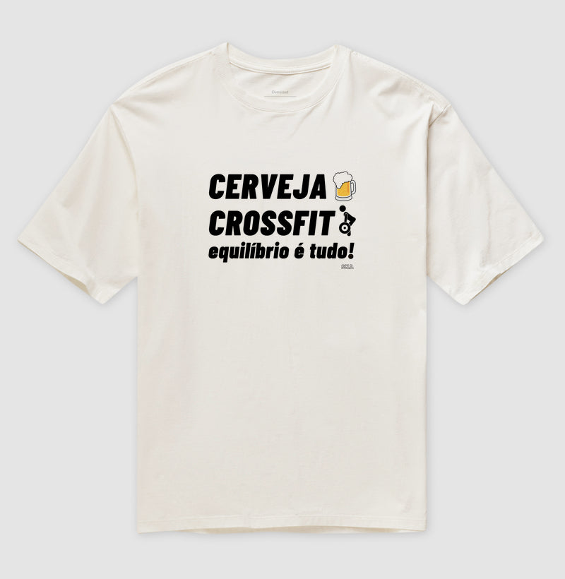 Cerveja e Crossfit - Oversized