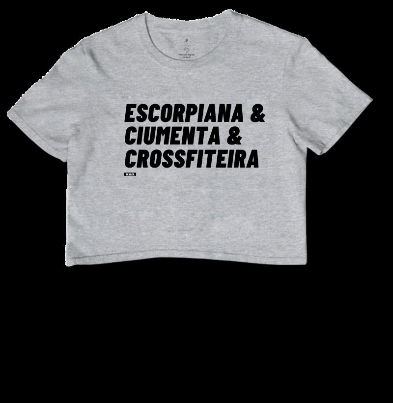 Cropped Crossfit Zodiaco Escorpiao 1