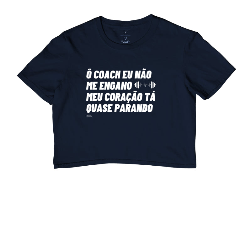 Cropped Crossfit Carnaval O Coach Meu Coraçao