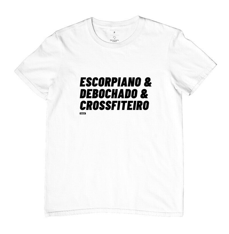 Camiseta Zodíaco Homem Escorpiao 3