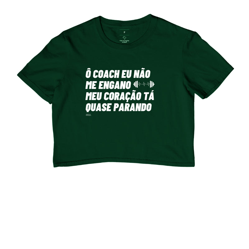 Cropped Crossfit Carnaval O Coach Meu Coraçao