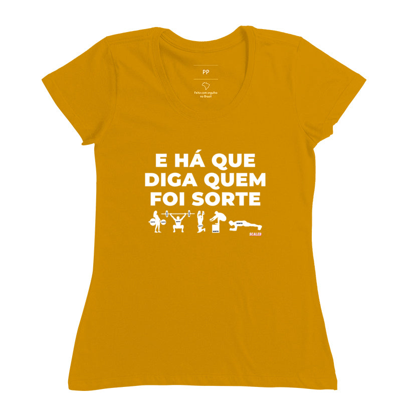 Há quem diga que foi sorte