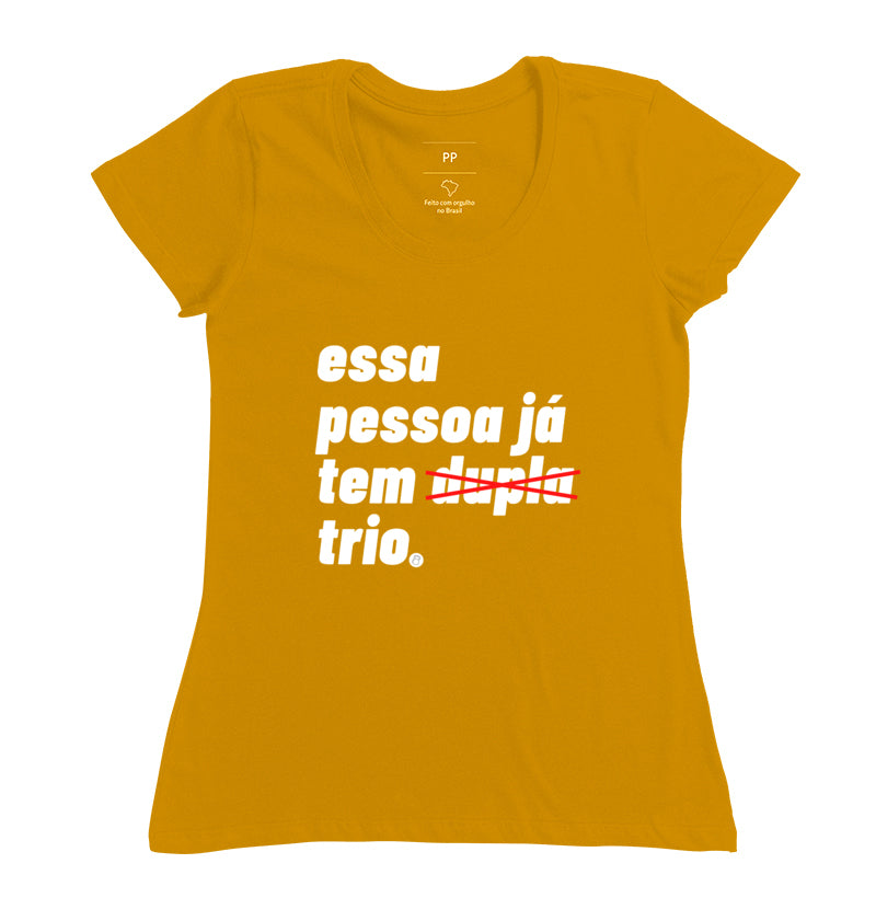 Camiseta Crossfit Essa pessoa ja tem trio