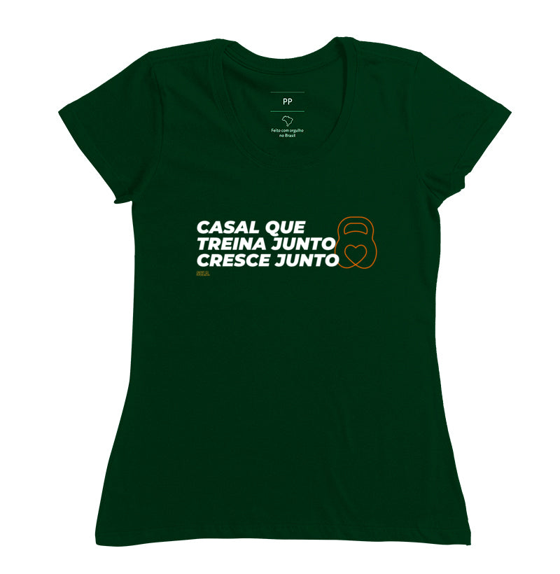 Camiseta Crossfit Casal que treina junto