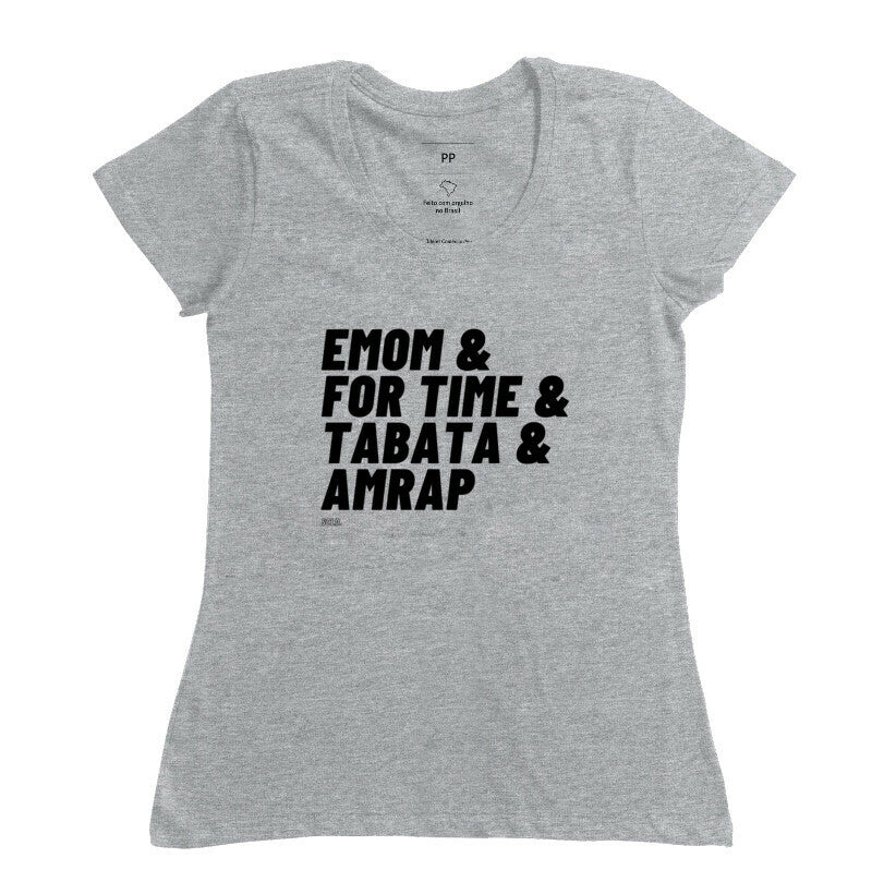 Camiseta EMOM AMRAP WoD