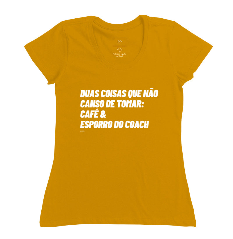 Camiseta Crossfit Café e Esporro do Coach