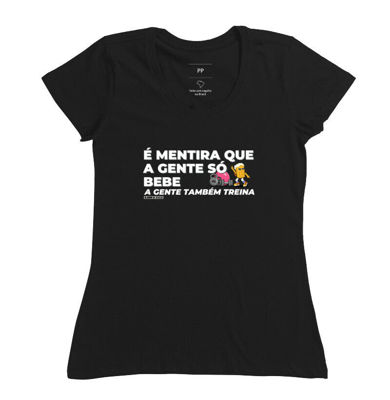 Camiseta Crossfit Carnaval A gente Tambem Treina
