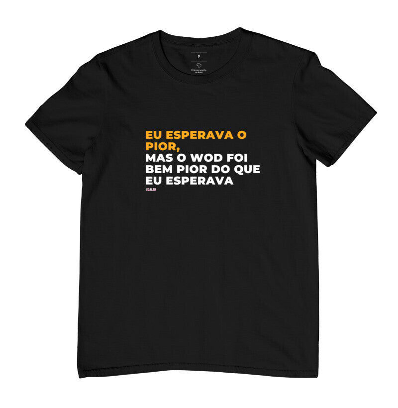 Eu esperava o pior