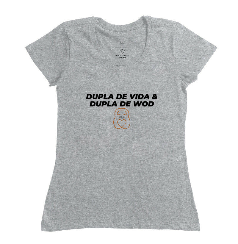 Camiseta Crossfit Dupla de vida & dupla de WOD - Scaled
