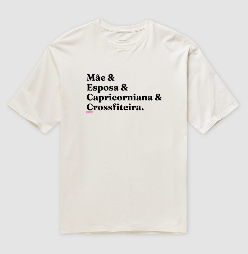 Mãe capricorniana - Oversized