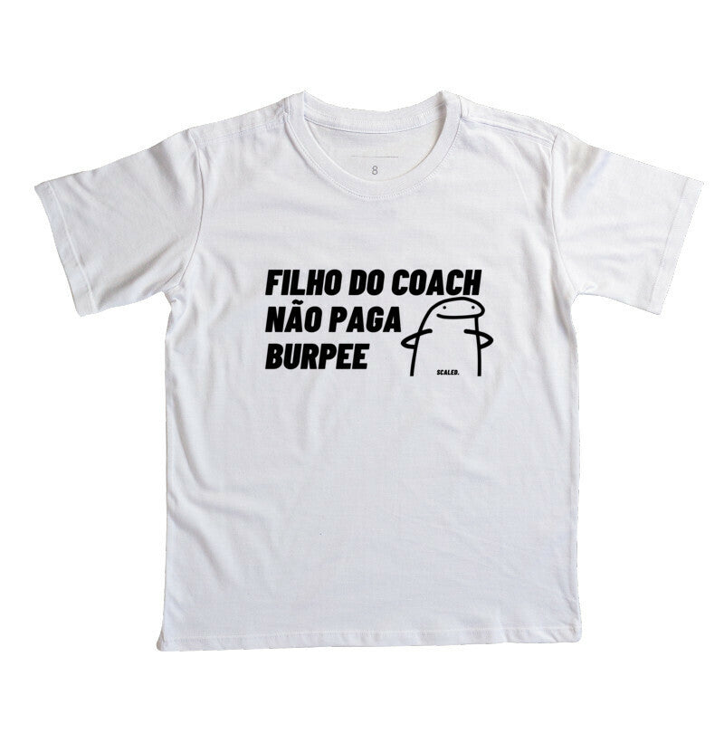 Filho do coach não paga burpee