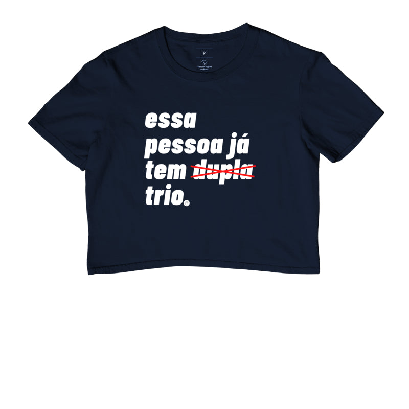 Cropped Crossfit Essa pessoa ja tem trio - Scaled