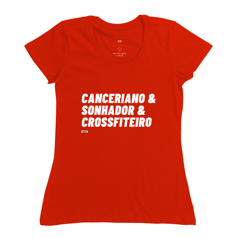 Camiseta Zodíaco Homem Cancer 2