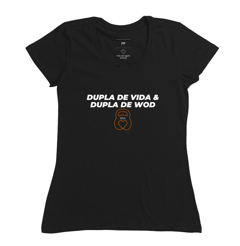 Camiseta Crossfit Dupla de vida & dupla de WOD - Scaled