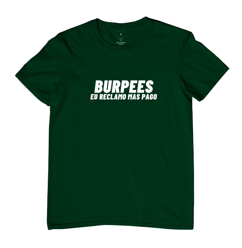 Camiseta Burpees Reclamo mas Pago